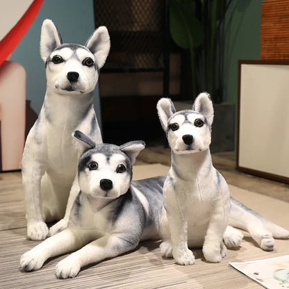 Husky Plush Stuffed Dog Toy