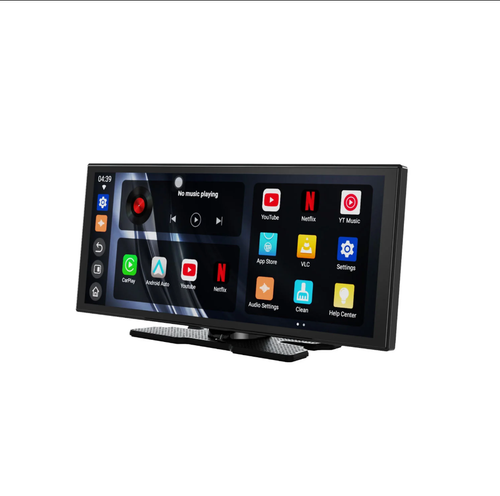🍃11.4" Portable Touch Screen Car GPS Navigator🍃Limited Time: Free CD Mounting Metal Sheet!🍃 4K Ultra HD LCD Car Display, Wireless CarPlay & Android Auto, Worldwide Map Support, USB Plug and Play Car Entertainment System with 1 Year Warranty