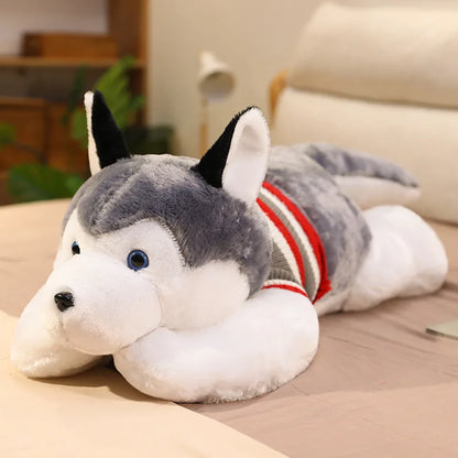 Large Husky Plush Stuffed Toy