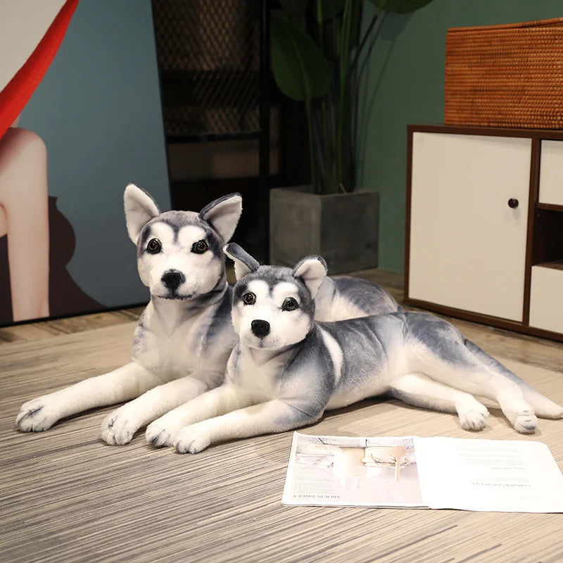 Husky Plush Stuffed Dog Toy