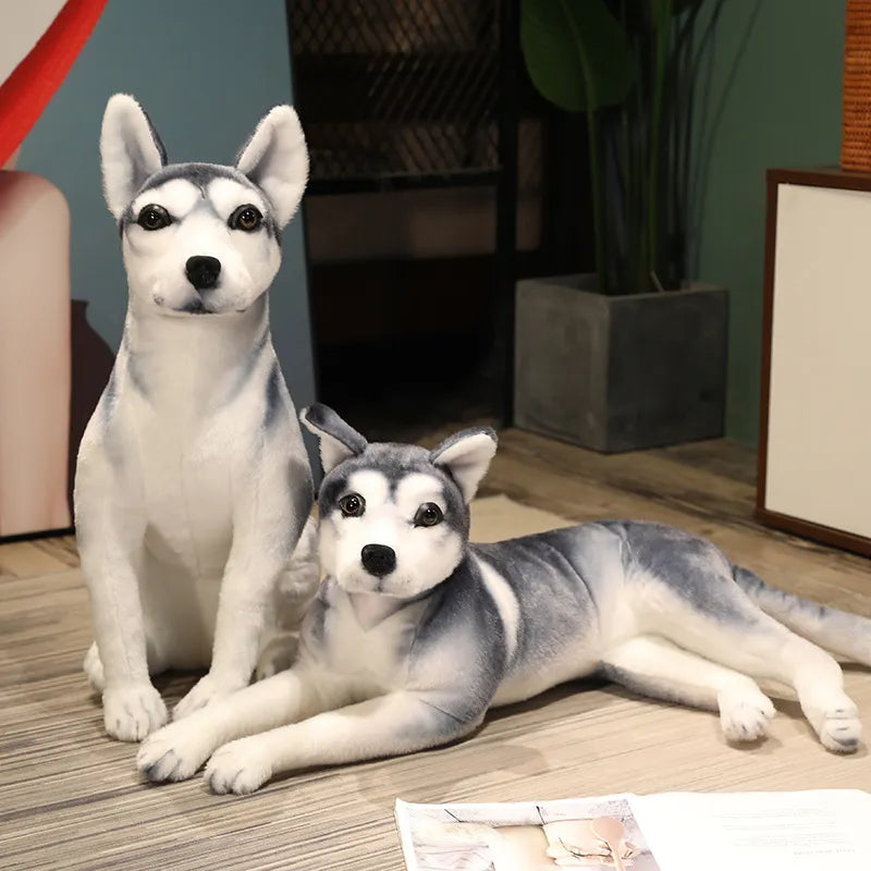 Husky Plush Stuffed Dog Toy