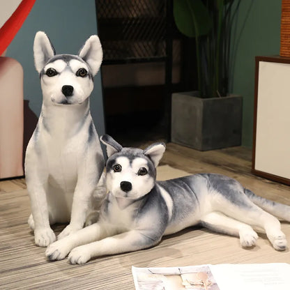 Husky Plush Stuffed Dog Toy