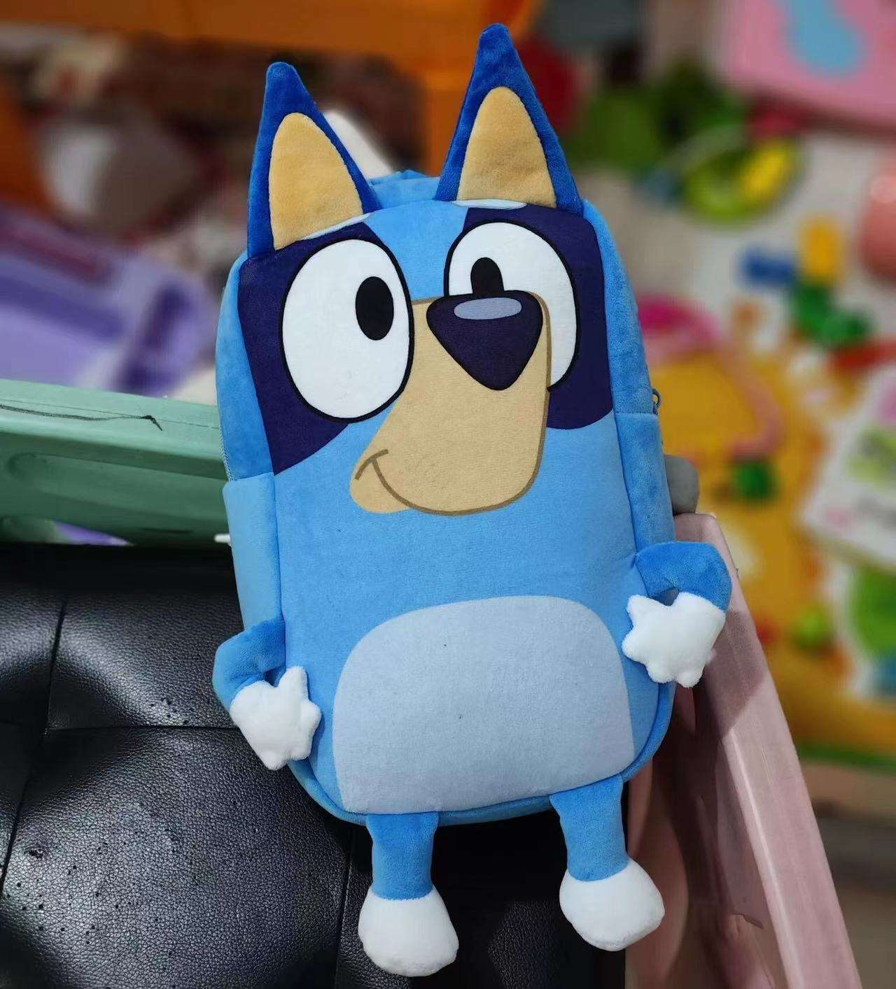 Bluey Plush Stuffed Toy & Bag