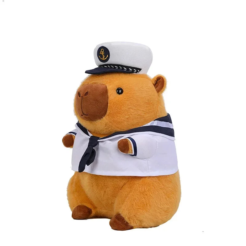 Capybara Navy Sailor Squishmallow