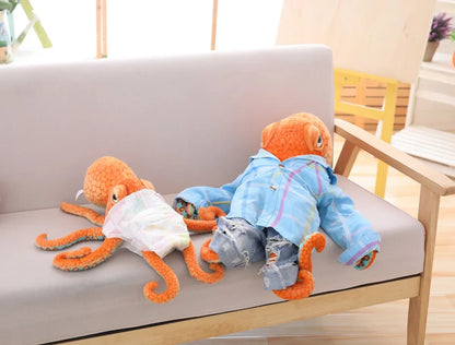 Realistic Octopus Stuffed Toy