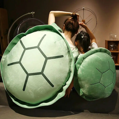 Turtle Shell Sleeping Bag Plush Toy