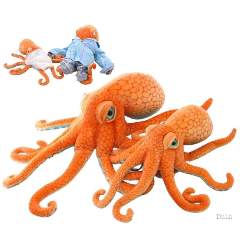 Realistic Octopus Stuffed Toy