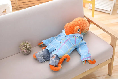 Realistic Octopus Stuffed Toy
