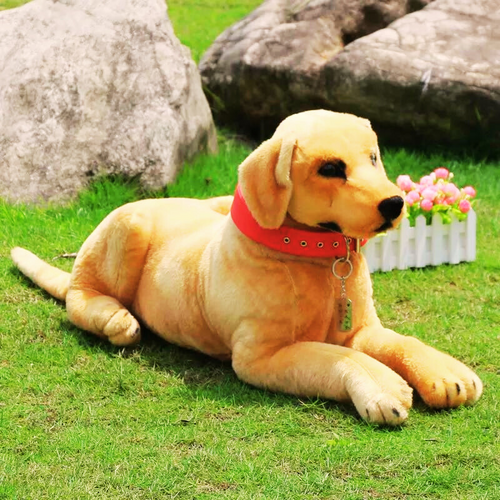 Realistic Life size Golden Retriever Plush Dog