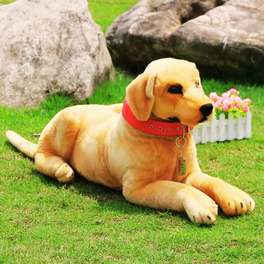Realistic Life size Golden Retriever Plush Dog