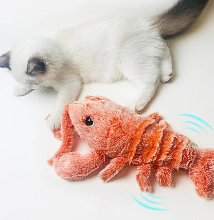 Electric Jumping Cat Toy - Moving Lobster