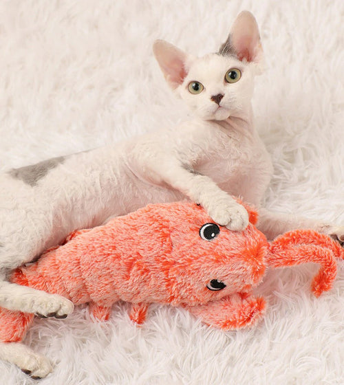 Electric Jumping Cat Toy - Moving Lobster