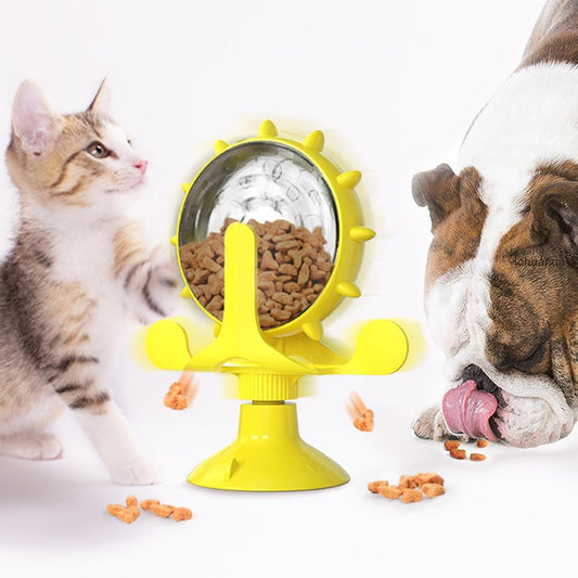 Interactive Cat & Dog Food Puzzle Toy - Slow Feeder