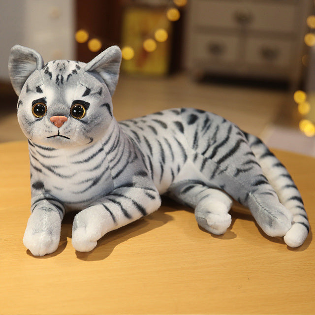 Realistic Simulation Cat Plush Toy