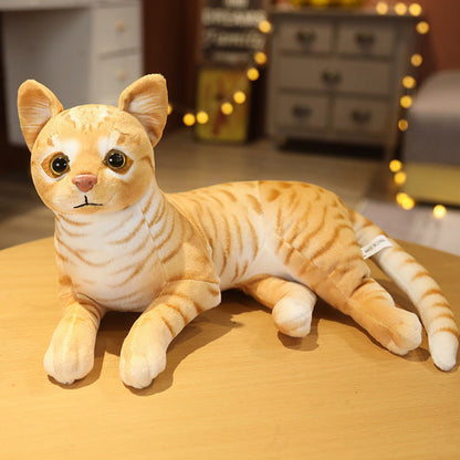Realistic Simulation Cat Plush Toy