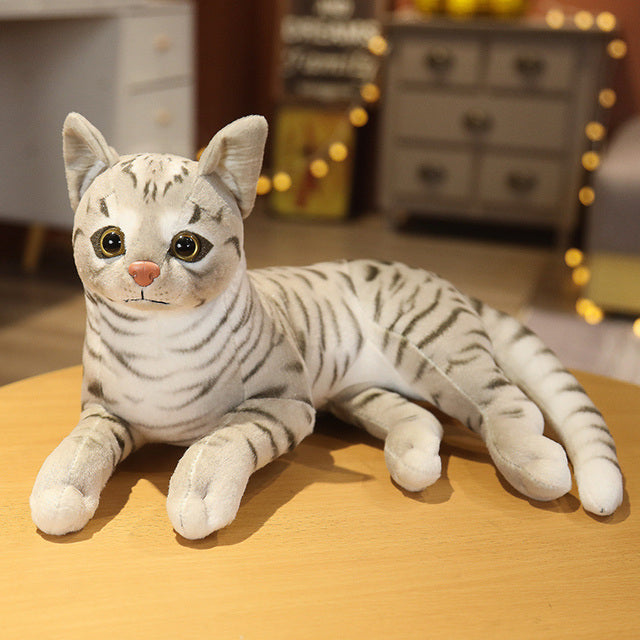 Realistic Simulation Cat Plush Toy