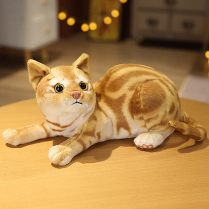 Realistic Simulation Cat Plush Toy