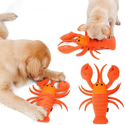 Lobster Dog Plush Toy