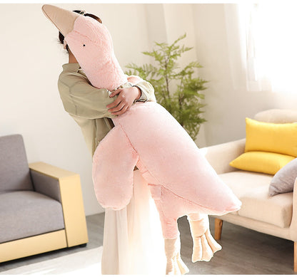 Realistic Big Wings Duck Plush Pillow Toy