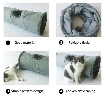 Cat Toy Pet Tunnel Tube - Indoor Training