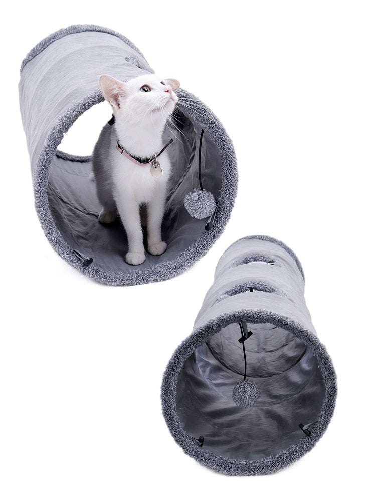 Cat Toy Pet Tunnel Tube - Indoor Training