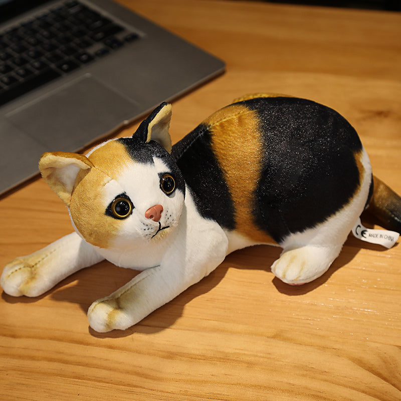 Realistic Simulation Cat Plush Toy