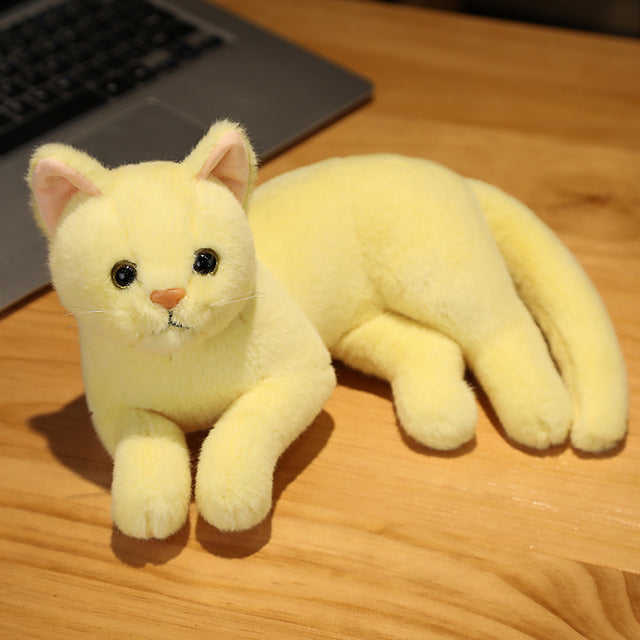 Realistic Simulation Cat Plush Toy
