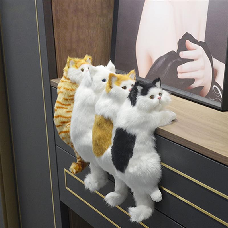 Realistic Hanging Cat Simulation Plush Cat Doll