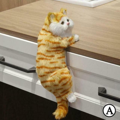 Realistic Hanging Cat Simulation Plush Cat Doll