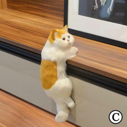 Realistic Hanging Cat Simulation Plush Cat Doll