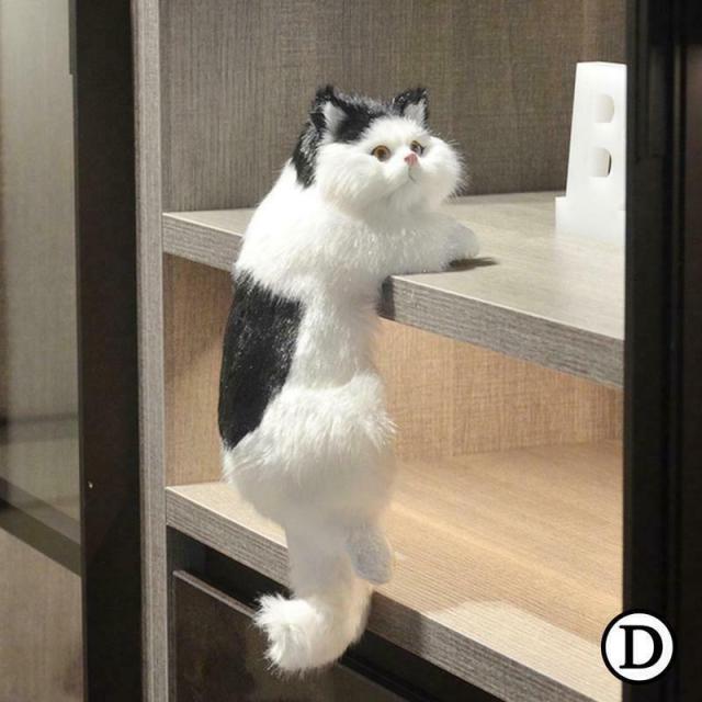 Realistic Hanging Cat Simulation Plush Cat Doll