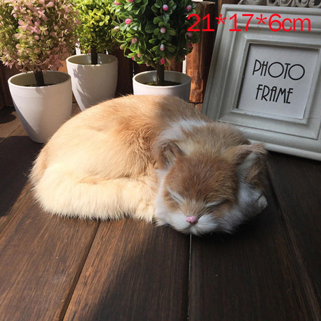 Realistic Hanging Cat Simulation Plush Cat Doll