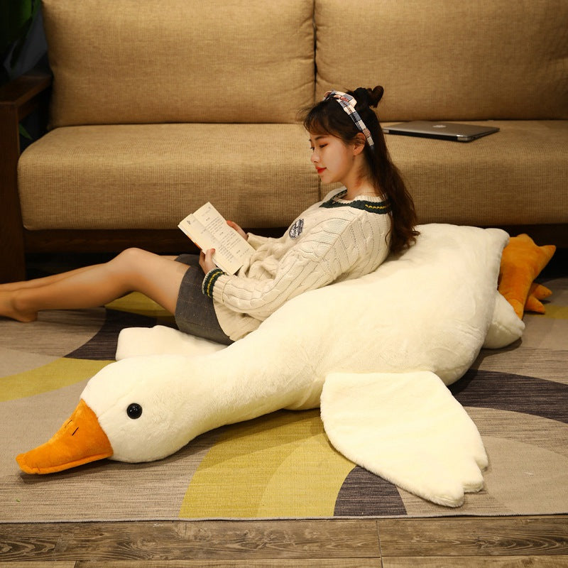 Realistic Big Wings Duck Plush Pillow Toy