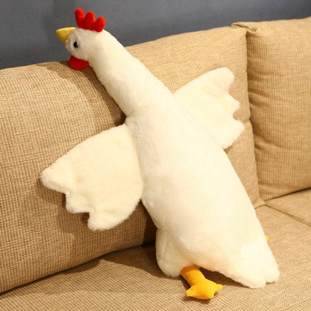 Realistic Big Wings Duck Plush Pillow Toy
