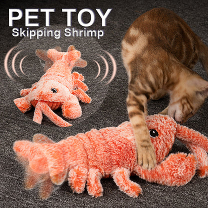 Electric Jumping Cat Toy - Moving Lobster