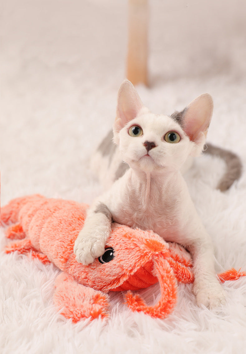 Electric Jumping Cat Toy - Moving Lobster