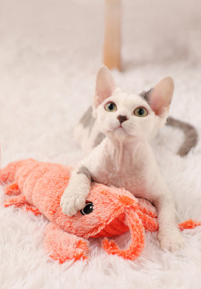 Electric Jumping Cat Toy - Moving Lobster