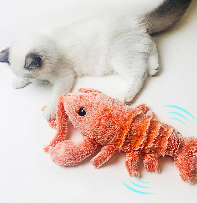 Electric Jumping Cat Toy - Moving Lobster